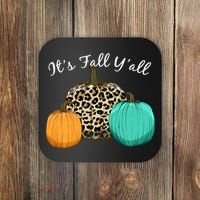 It's Fall Y'all Pumpkins Autumn Coaster thumb 0