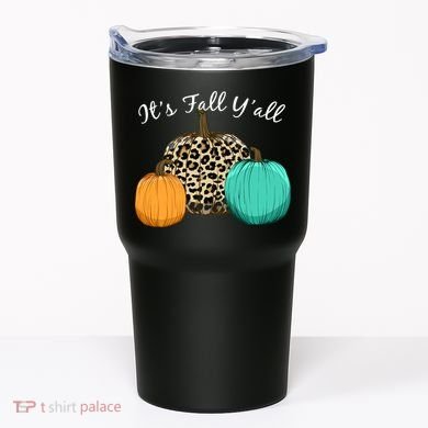 It's Fall Y'all Pumpkins Autumn Tumbler