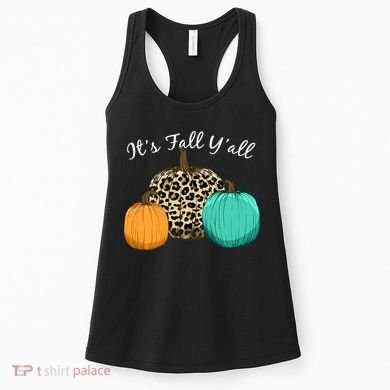 It's Fall Y'all Pumpkins Autumn Women's Tank Top