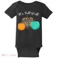 It's Fall Y'all Pumpkins Autumn Baby Bodysuit thumb 0