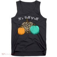 It's Fall Y'all Pumpkins Autumn Tank Top thumb 0