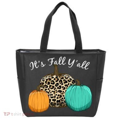 It's Fall Y'all Pumpkins Autumn Tote Bag