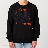 It's Fine I'm Fine Cat Women's Sweatshirt thumb 0