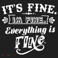 It's Fine I'm Fine Everything Is Fine Hat thumb 2