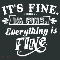 It's Fine I'm Fine Everything Is Fine Tote Bag thumb 4
