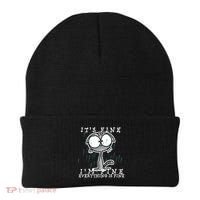 It's Fine I'm Fine Everything Is Fine Cat  Beanie thumb 0