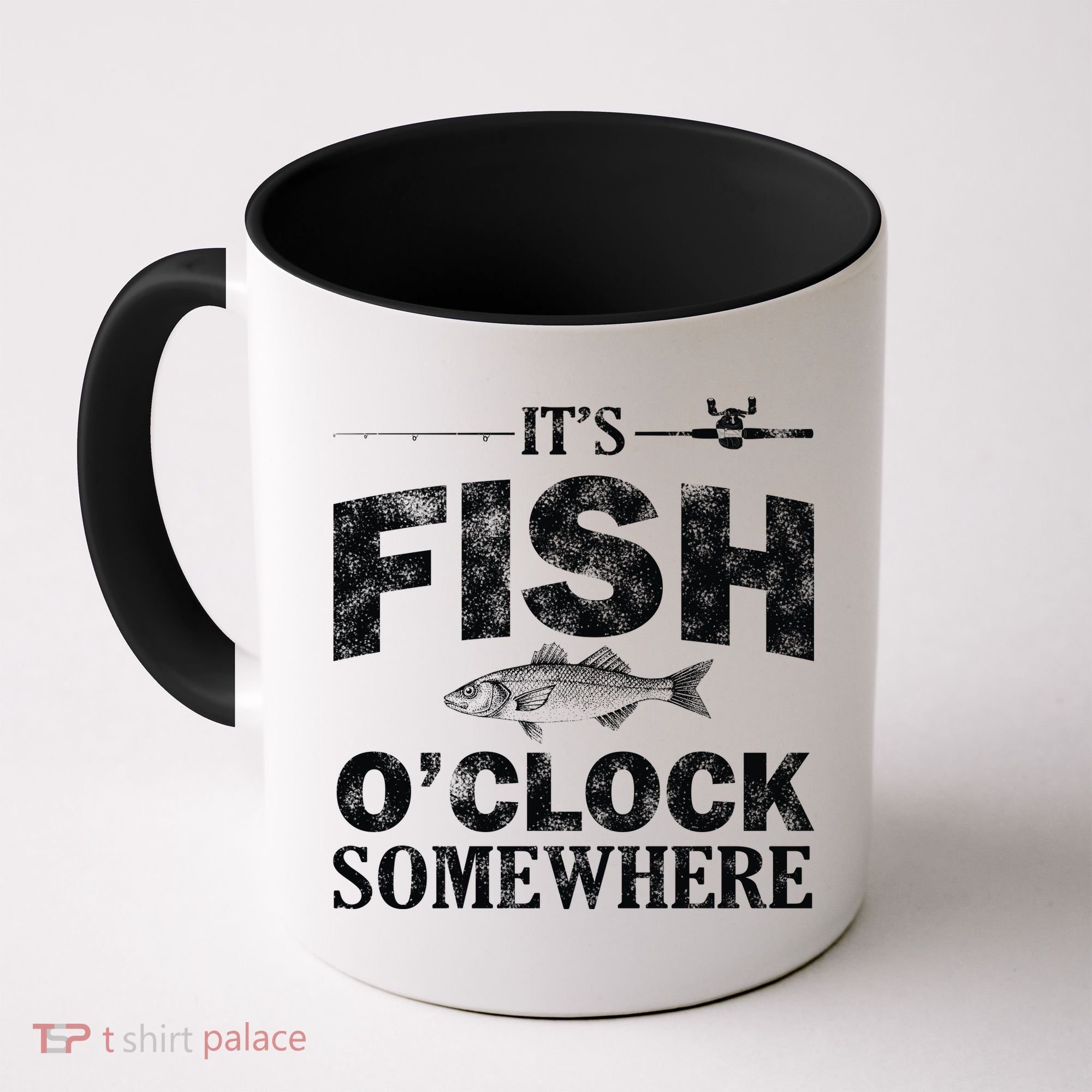 It's Fish O'Clock Somewhere Funny Coffee Mug