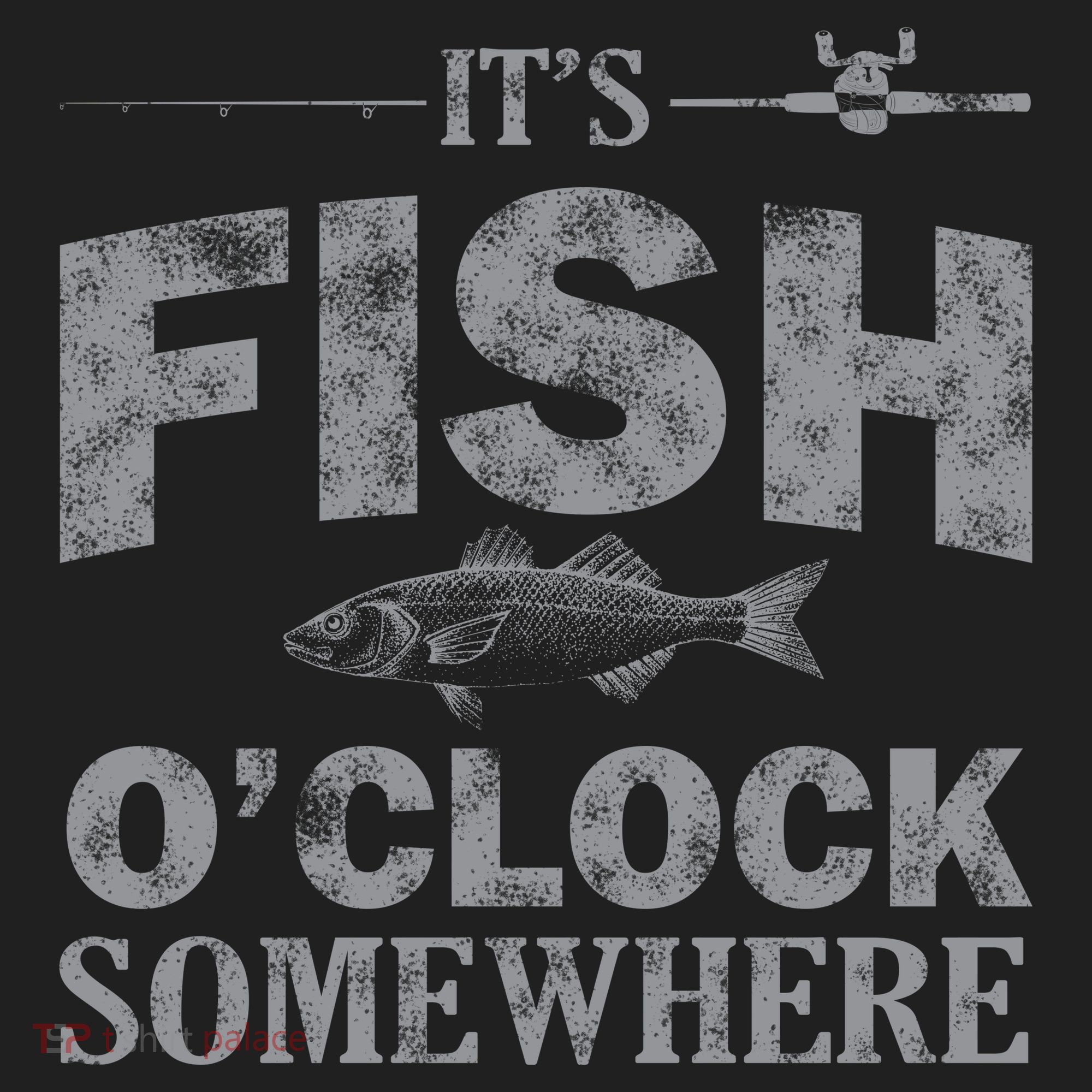 It's Fish O'Clock Somewhere Funny Tumbler