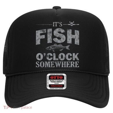 It's Fish O'Clock Somewhere Funny Hat