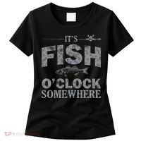 It's Fish O'Clock Somewhere Funny Women's T-Shirt thumb 0