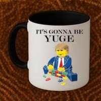 It's Going To Be YUGE - Trump Build a Wall Coffee Mug thumb 2