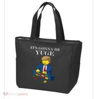 It's Going To Be YUGE - Trump Build a Wall Tote Bag thumb 3