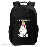 It's Gonna Be Huge Trump Christmas Snowman Backpack thumb 0