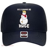 It's Gonna Be Huge Trump Christmas Snowman Hat thumb 0
