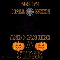 Its Halloween & I Can Ride a Stick Witch Coffee Mug thumb 5