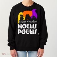 It's Just A Bunch of Hocus Pocus Halloween Women's Sweatshirt thumb 0