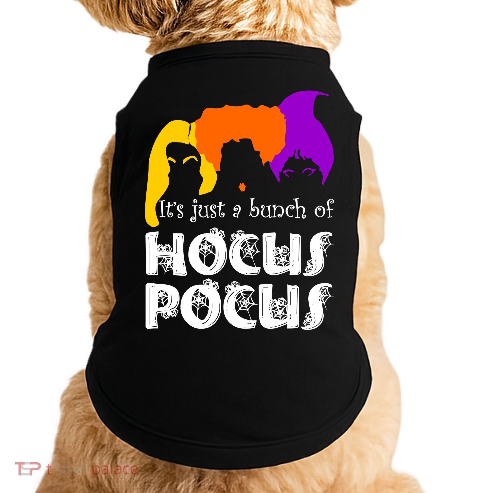 It's Just A Bunch of Hocus Pocus Halloween Doggie Tank