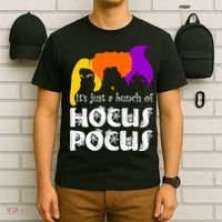 It's Just A Bunch of Hocus Pocus Halloween T-Shirt thumb 6