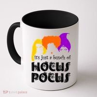 It's Just A Bunch of Hocus Pocus Halloween Coffee Mug thumb 0