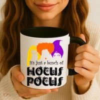 It's Just A Bunch of Hocus Pocus Halloween Coffee Mug thumb 3