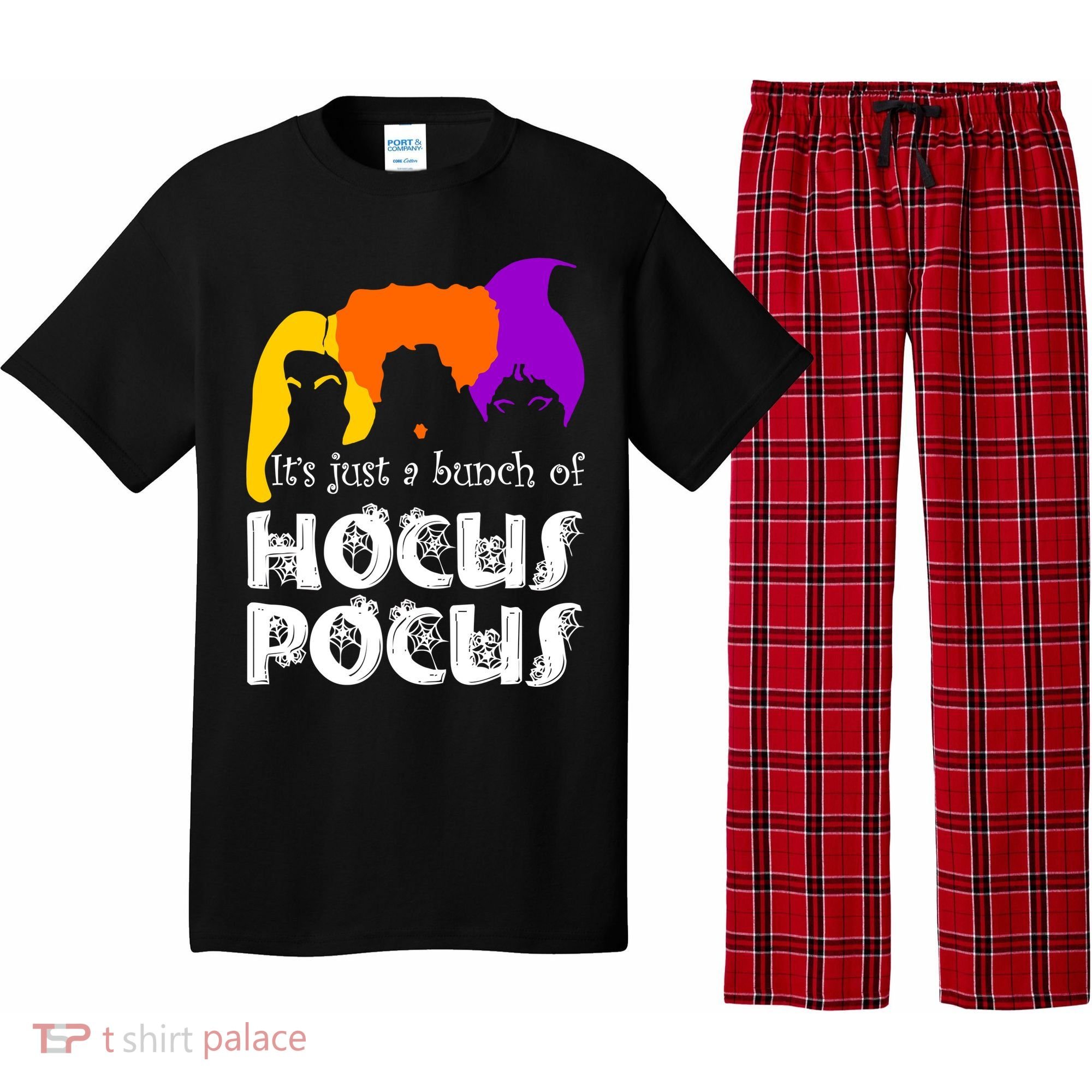 It's Just A Bunch of Hocus Pocus Halloween Pajama Set