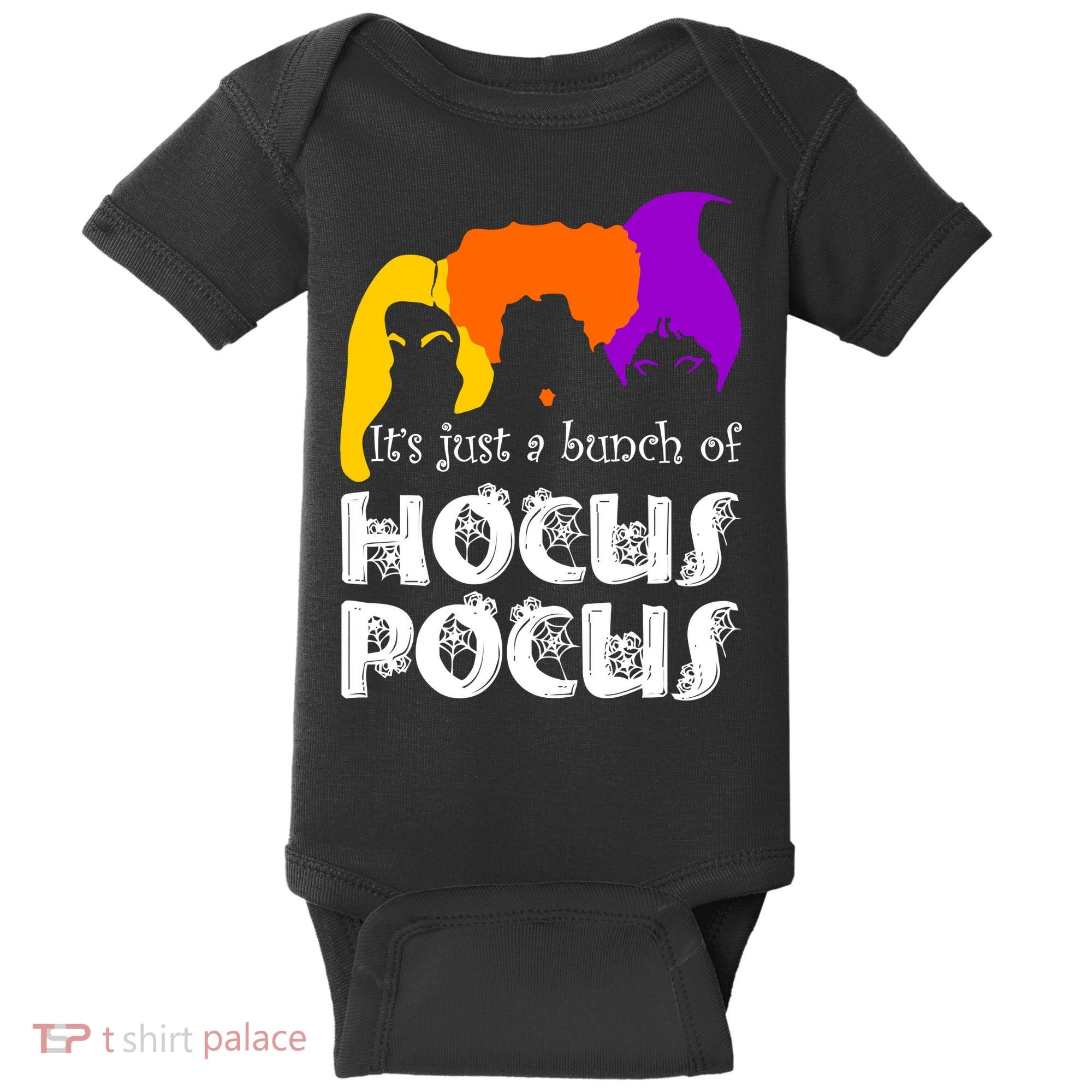 It's Just A Bunch of Hocus Pocus Halloween Baby Bodysuit