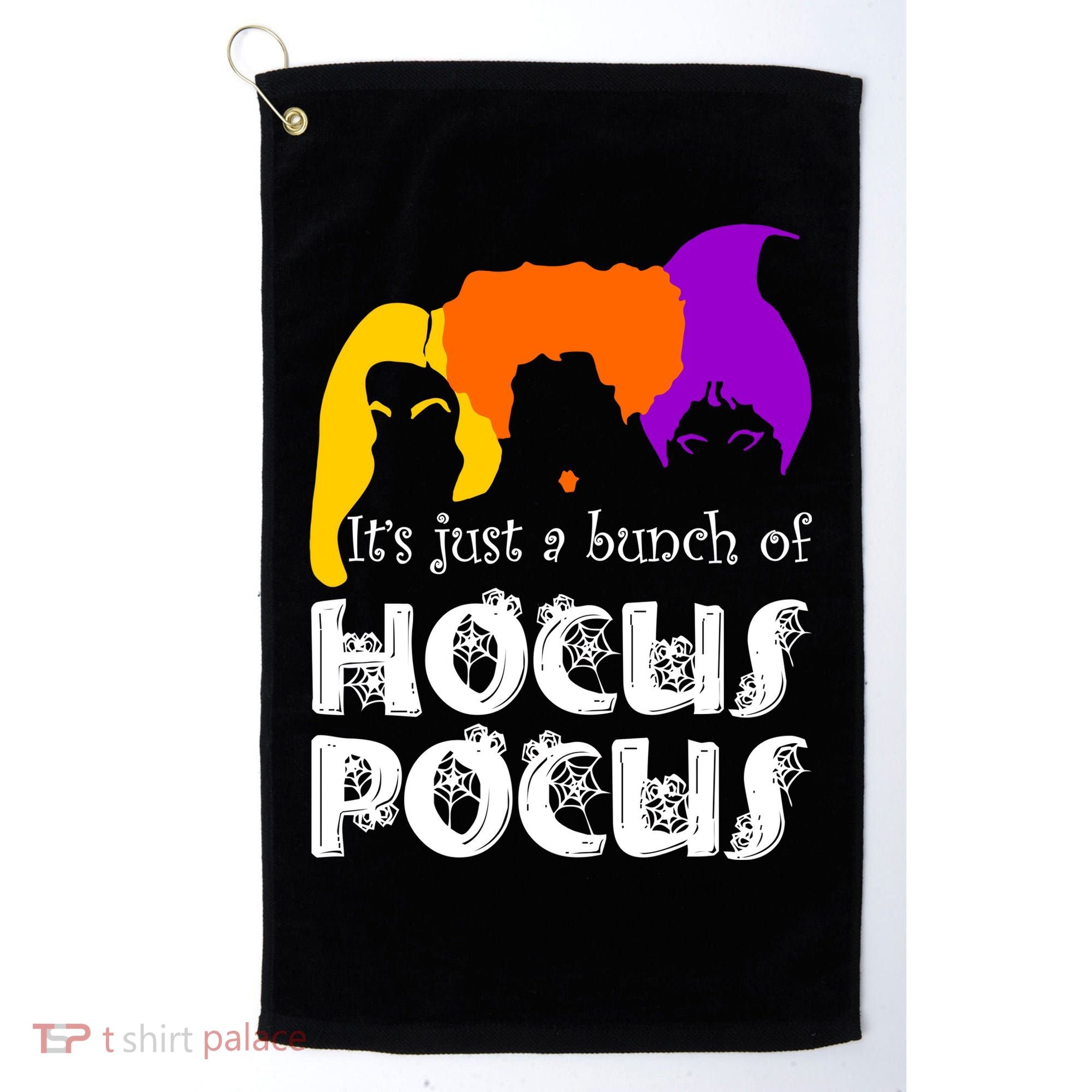 It's Just A Bunch of Hocus Pocus Halloween Golf Towel