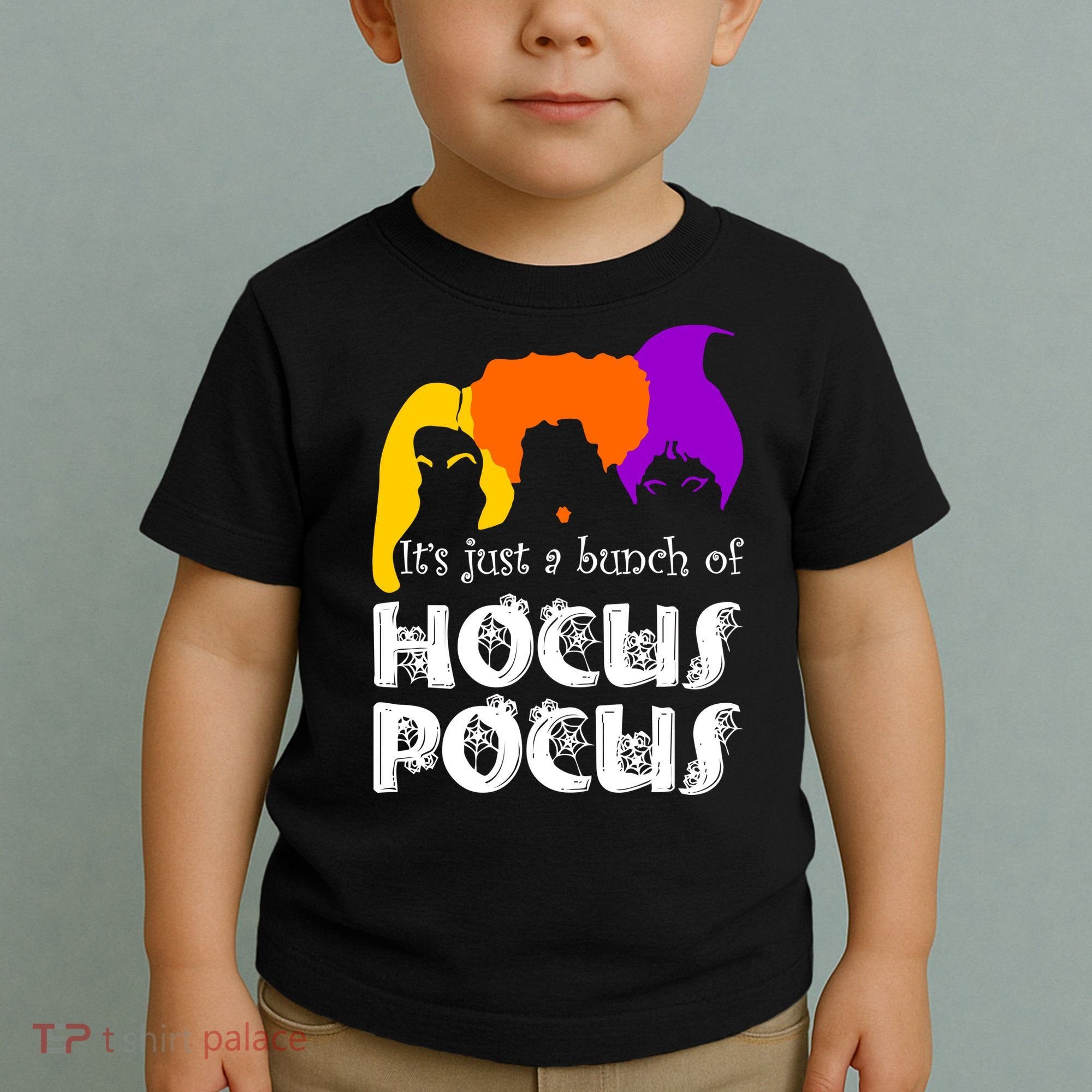 It's Just A Bunch of Hocus Pocus Halloween Toddler T-Shirt