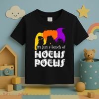 It's Just A Bunch of Hocus Pocus Halloween Toddler T-Shirt thumb 3