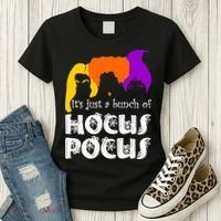 It's Just A Bunch of Hocus Pocus Halloween Women's T-Shirt thumb 3