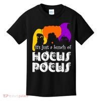 It's Just A Bunch of Hocus Pocus Halloween Kids T-Shirt thumb 0