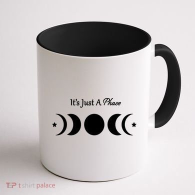 It's Just A Phase Coffee Mug back