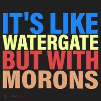 It's Like Watergate But With Morons Women's Sweatshirt thumb 2