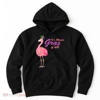 IT's Mardi Gras Flamingo Hoodie thumb 0