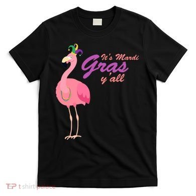 IT's Mardi Gras Flamingo T-Shirt