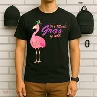 IT's Mardi Gras Flamingo T-Shirt thumb 6