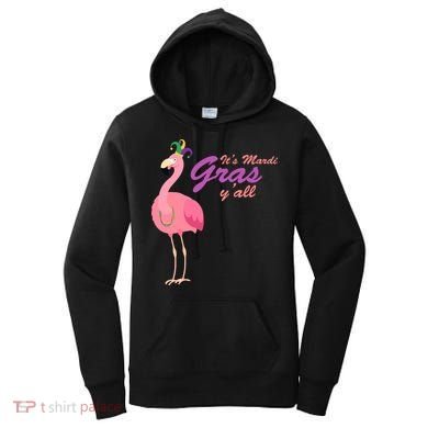 IT's Mardi Gras Flamingo Women's Hoodie