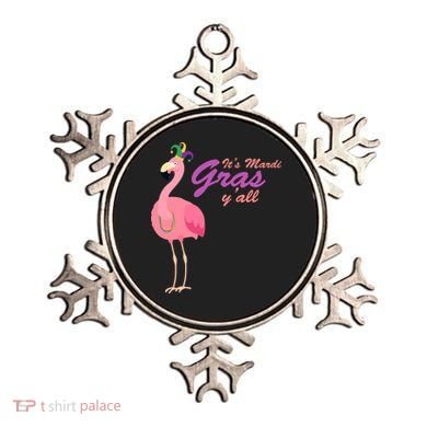 IT's Mardi Gras Flamingo Ornament