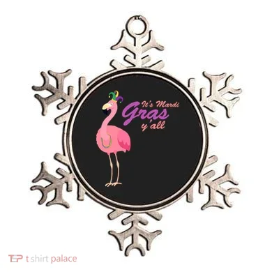 IT's Mardi Gras Flamingo Ornament