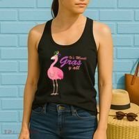 IT's Mardi Gras Flamingo Women's Tank Top thumb 2