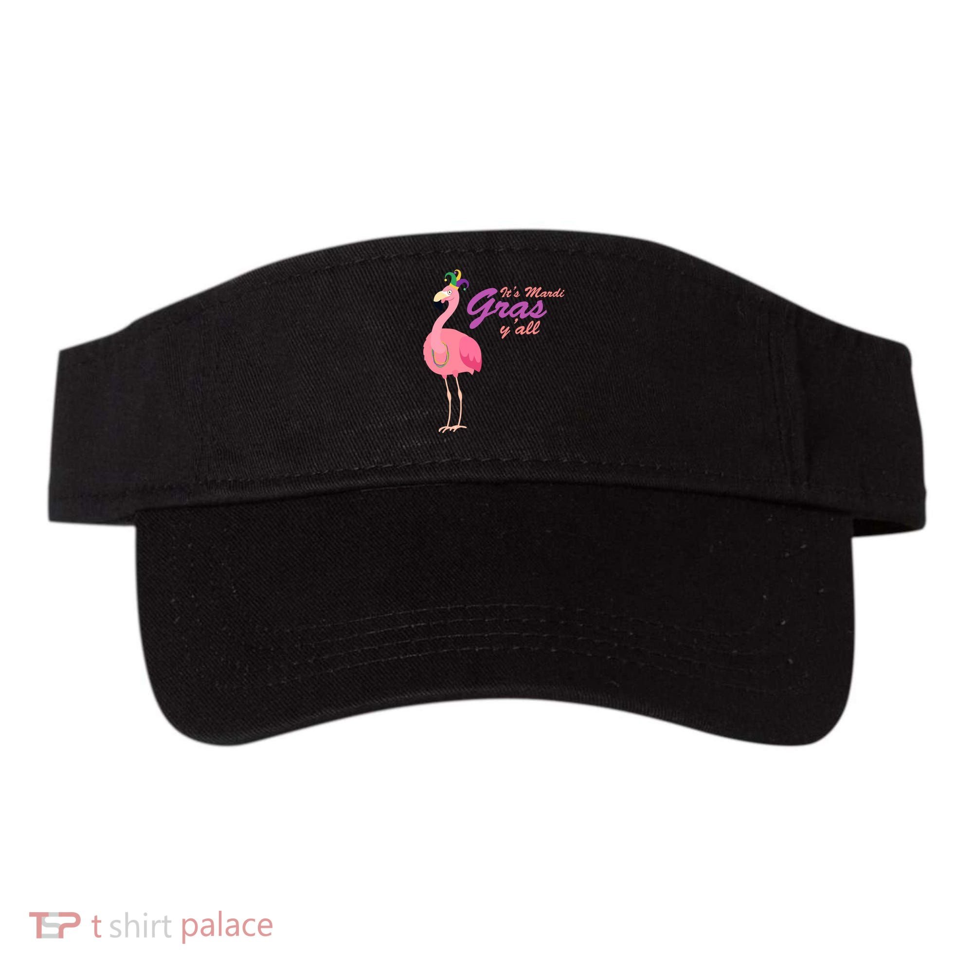 IT's Mardi Gras Flamingo Visor