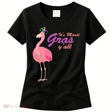IT's Mardi Gras Flamingo Women's T-Shirt