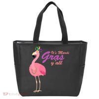 IT's Mardi Gras Flamingo Tote Bag thumb 0