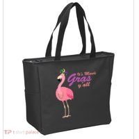 IT's Mardi Gras Flamingo Tote Bag thumb 2