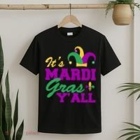 It's Mardi Gras Y'all New Orleans Celebration T-Shirt thumb 2