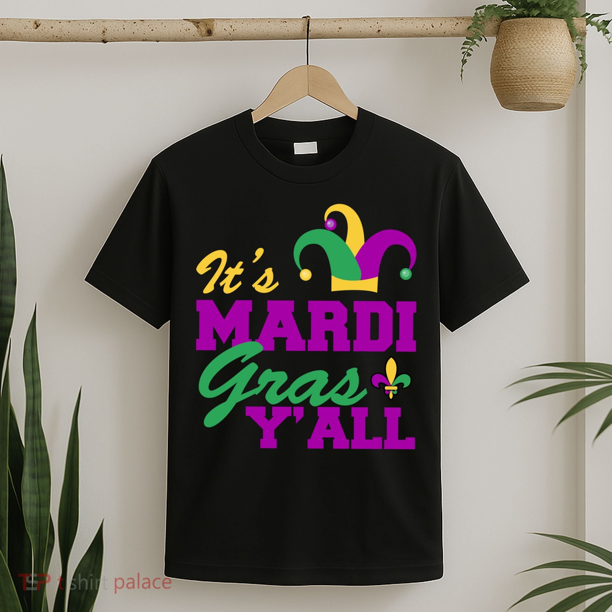 It's Mardi Gras Y'all New Orleans Celebration T-Shirt