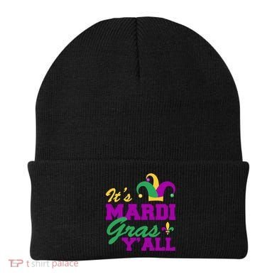 It's Mardi Gras Y'all New Orleans Celebration Beanie
