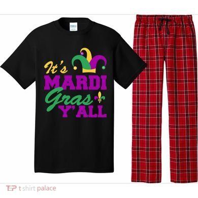 It's Mardi Gras Y'all New Orleans Celebration Pajama Set