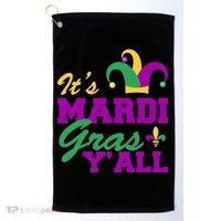 It's Mardi Gras Y'all New Orleans Celebration Golf Towel thumb 0