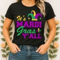 It's Mardi Gras Y'all New Orleans Celebration Women's T-Shirt thumb 2